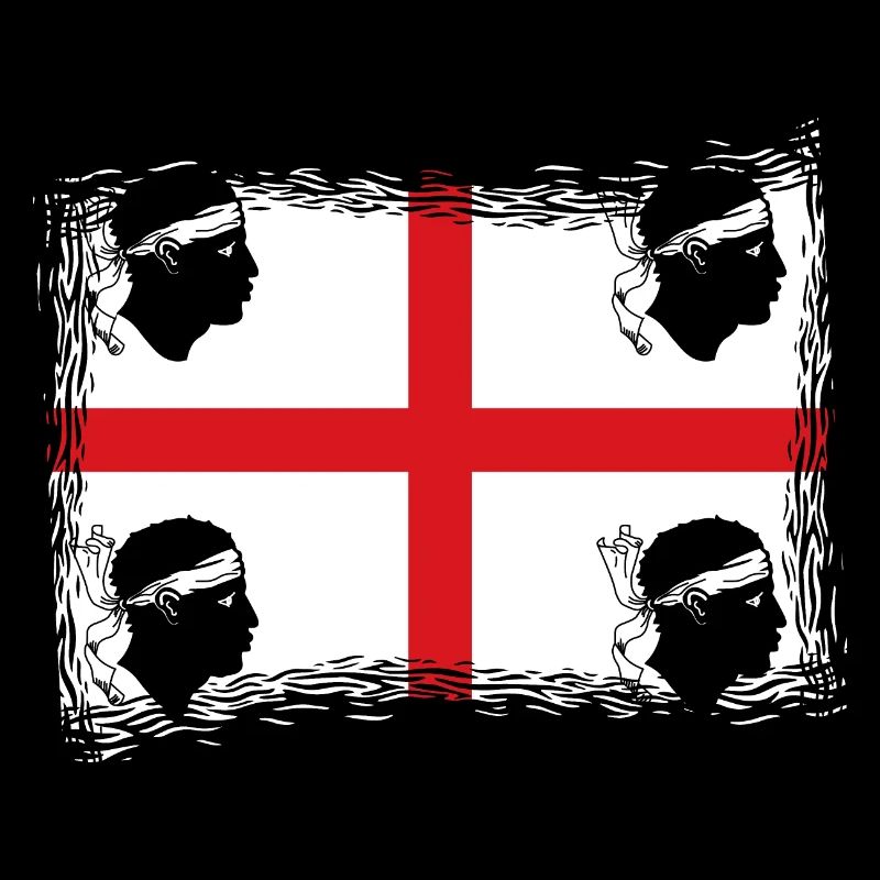 Sardaigne Drapeau Sarde Drapeau Sardegna Drapeau