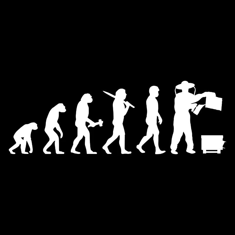 Imker Imkerei Zeidler Evolution Geschenk Biene