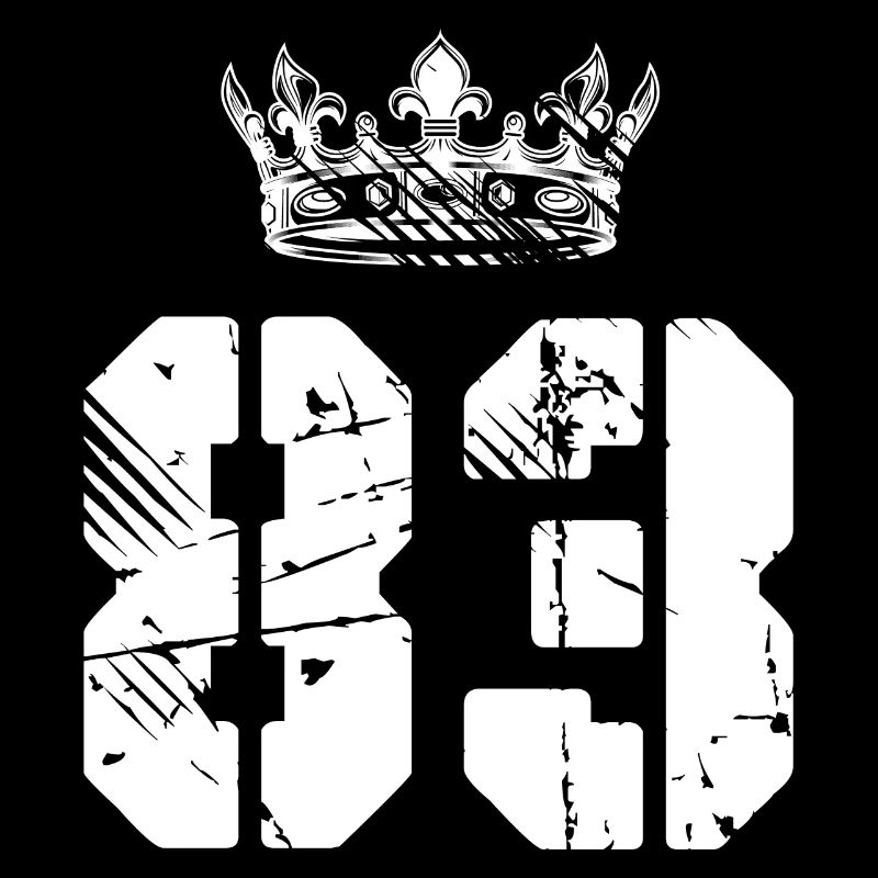 83 Number crown