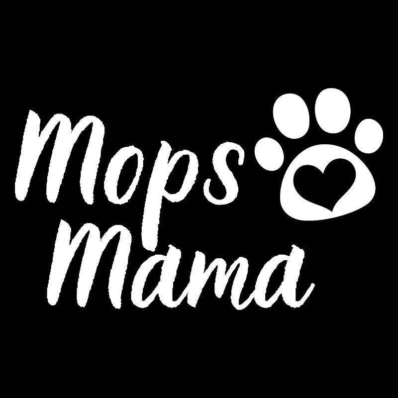 Mops Mama Hunde Muttertag Geschenk Haustier Mops