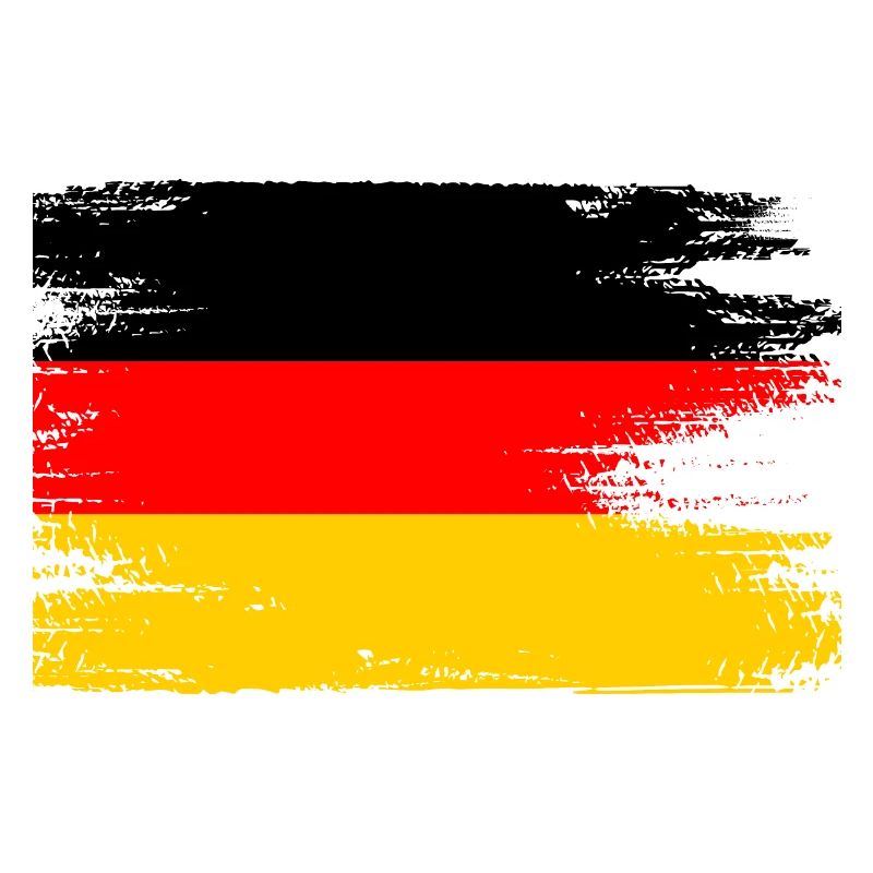 Germany Flag Used Look Germany Home GER