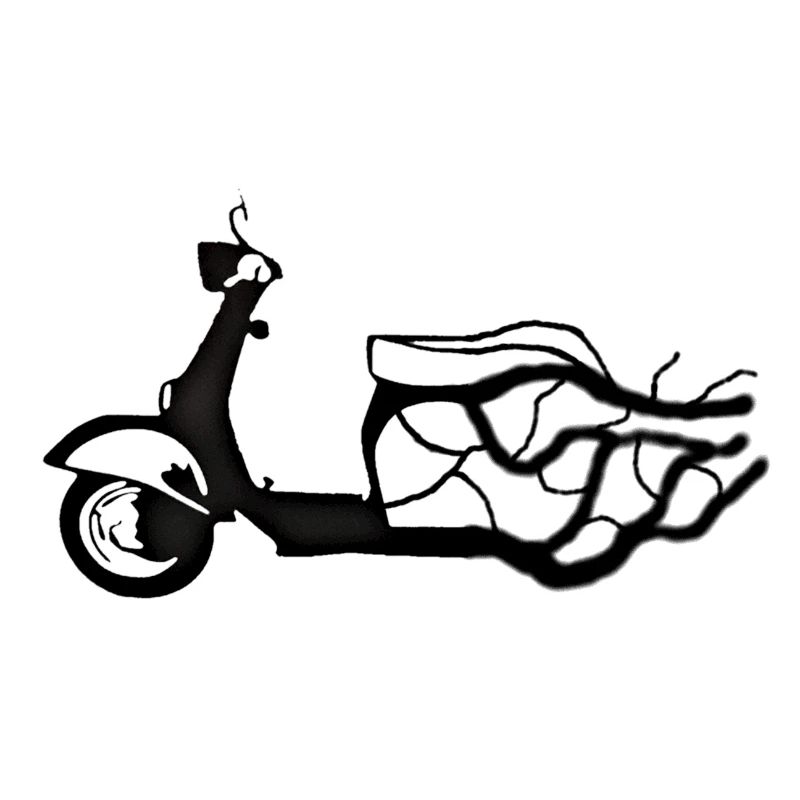 Zündapp Scooter abstrait