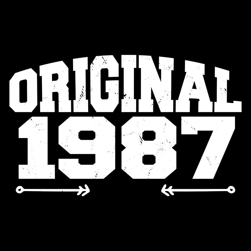 Original 1987 | Cadeau d’anniversaire 1987