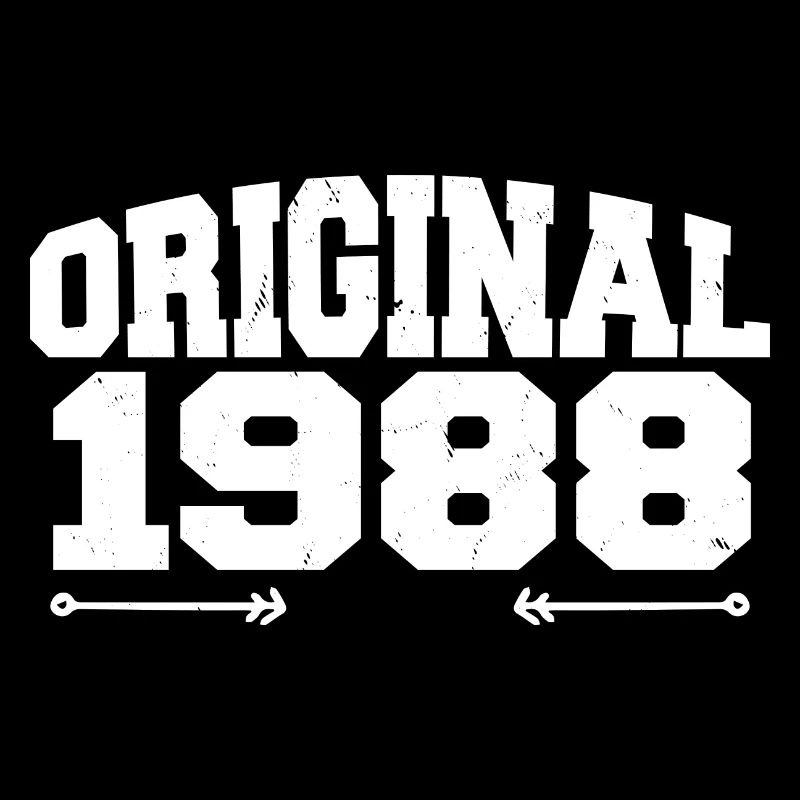 Original 1988 | Geburtstagsgeschenk 1988