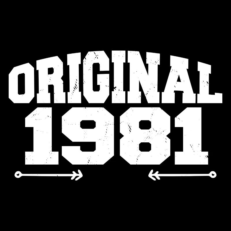 Original 1981 | Geburtstagsgeschenk 1981