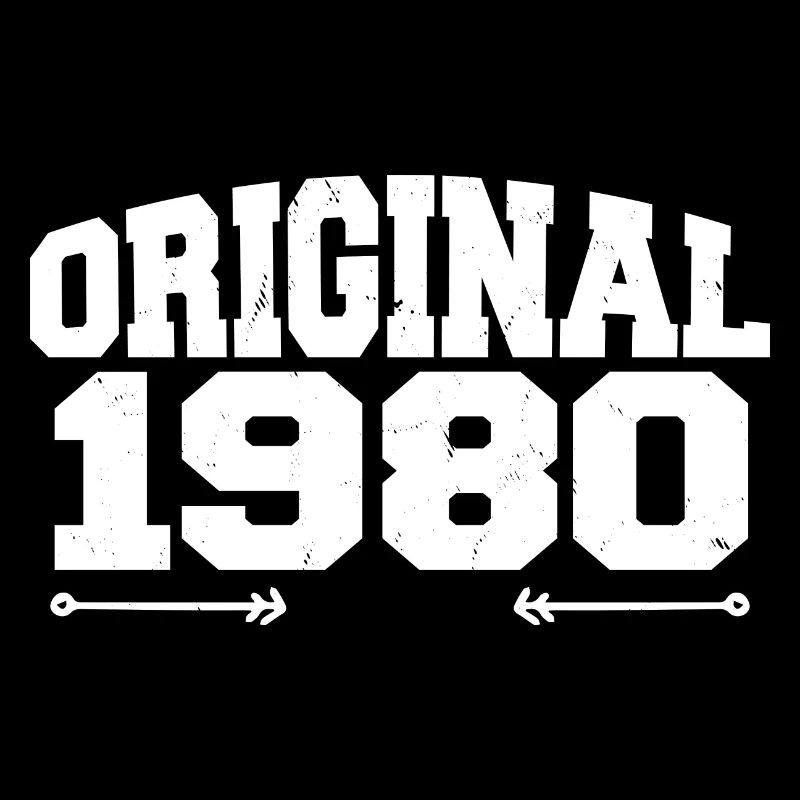 Original 1980 | Geburtstagsgeschenk 1980