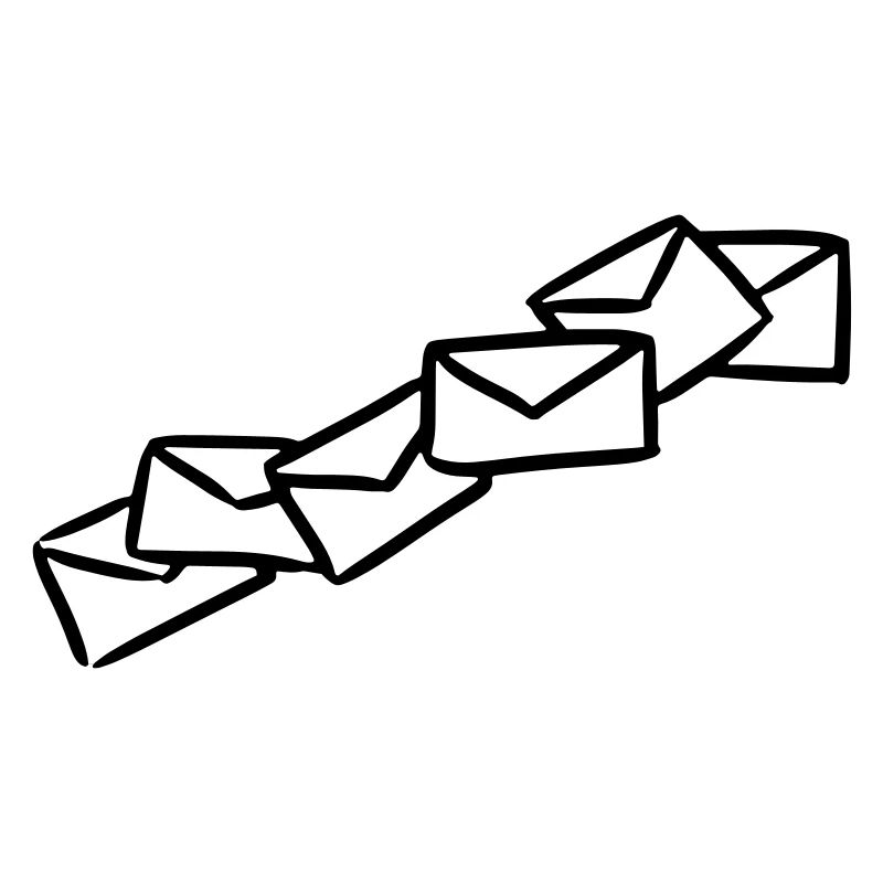 Briefe Nachrichten Sendung message letters