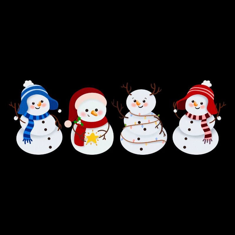 Schneemann. Weihnachtsgeschenk
