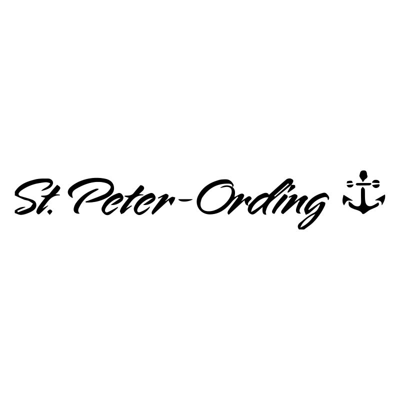 St Peter Ording mit Anker