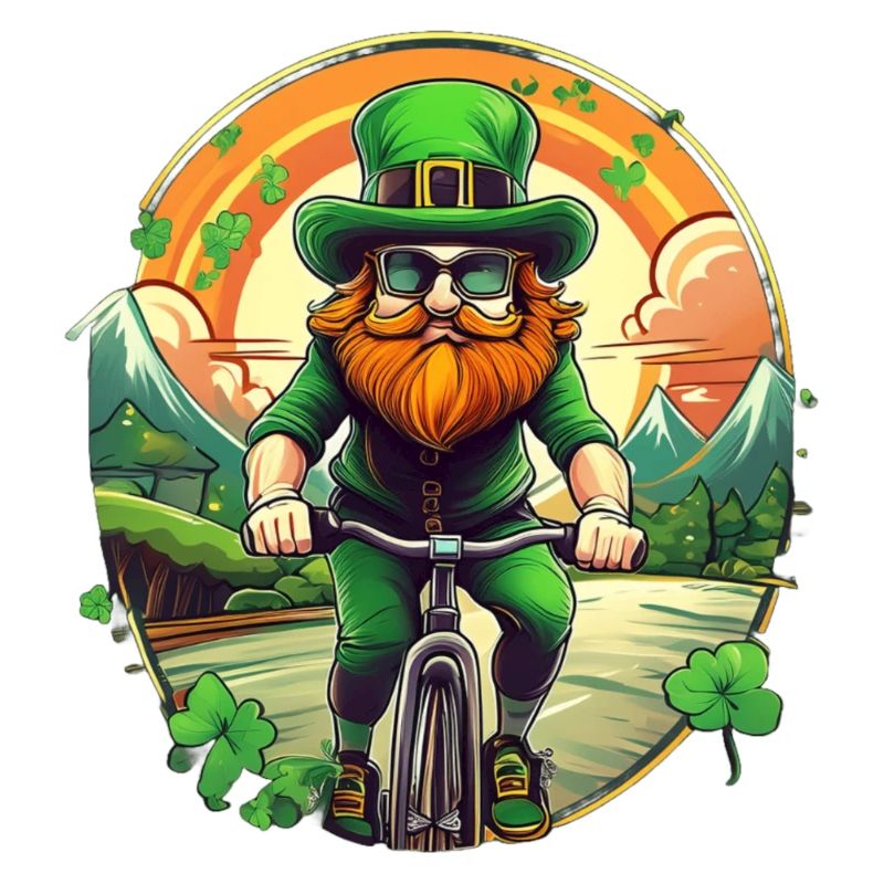 Vélo Trèfle de la Saint-Patrick