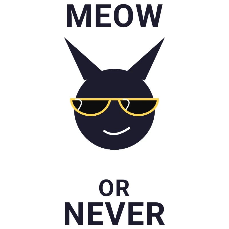 Miau oder nie Sonnenbrillenkatze