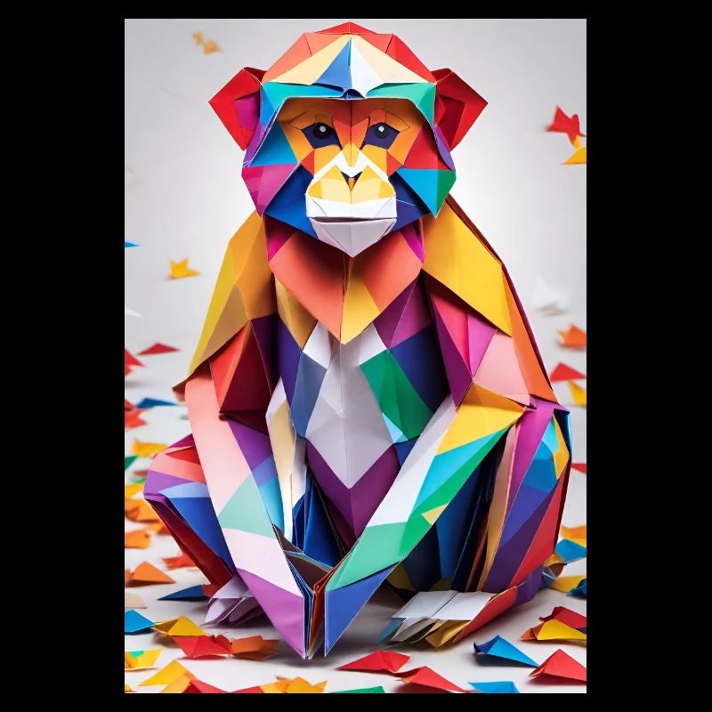 Singe arc-en-ciel