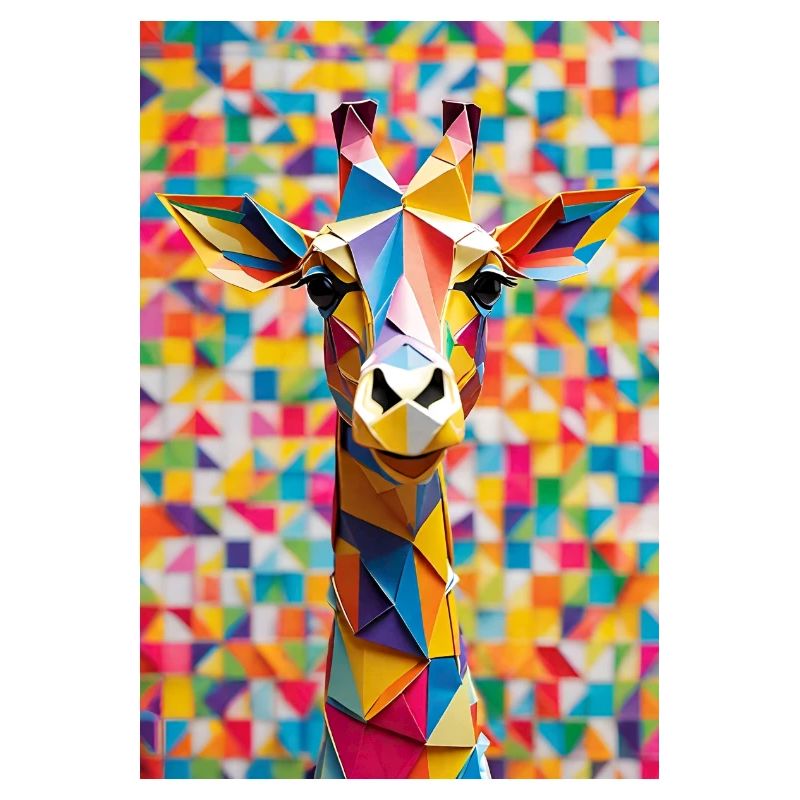 Rainbow Giraffe