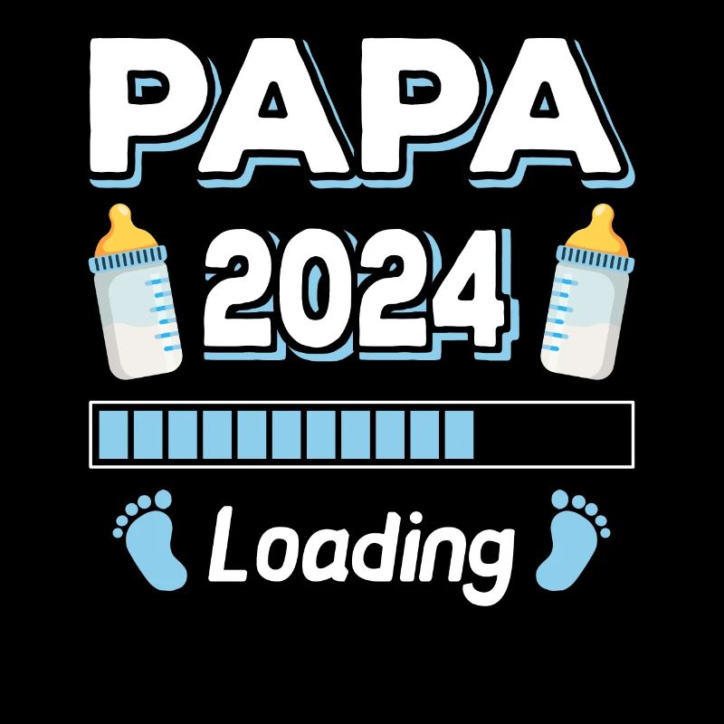Papa Loading 2024 Vater Väter Vatertag