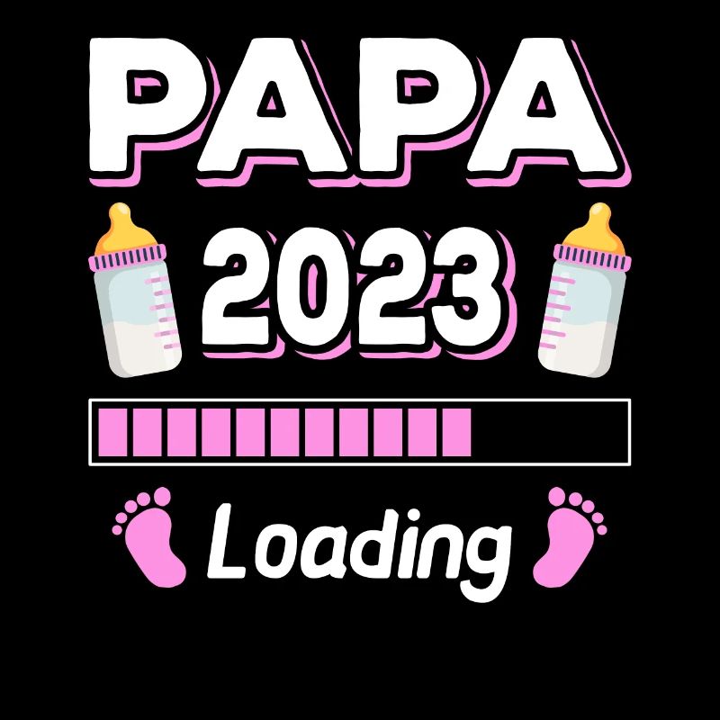 Papa Loading 2023 Vater Väter Vatertag