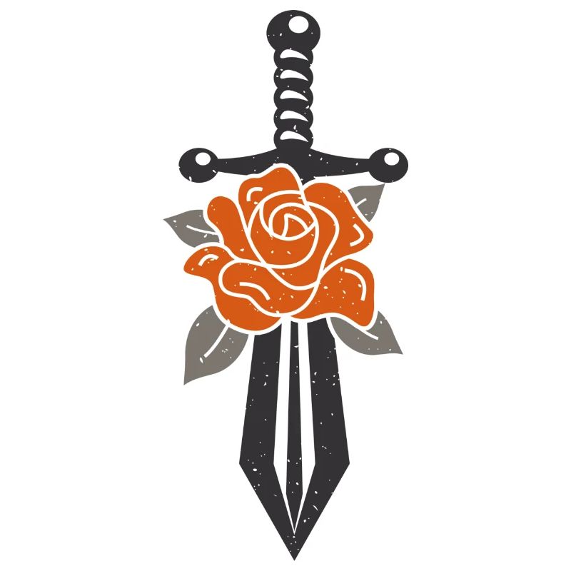 Logo de l’épée de fleur