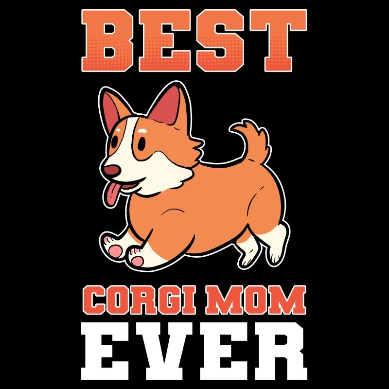Corgi Mama Mutter Muttertag