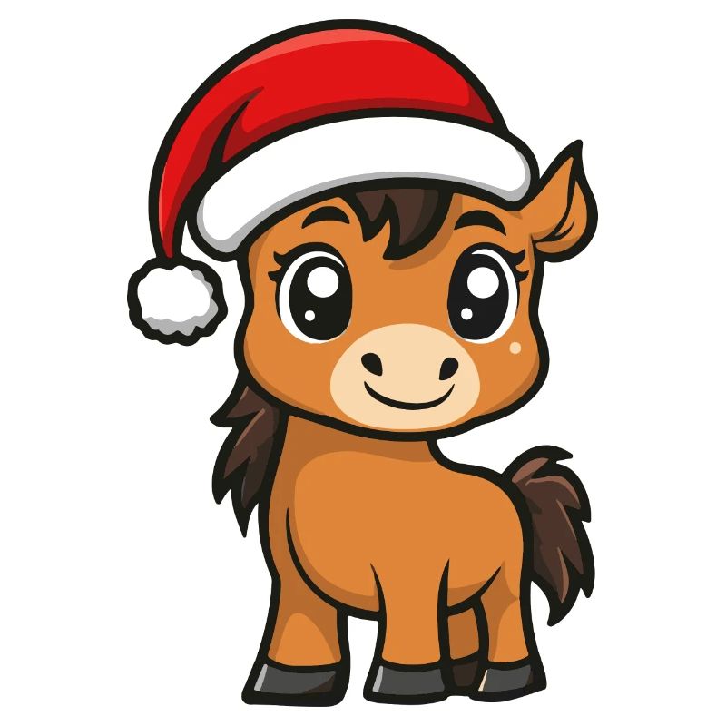 Cheval Noël Mignon