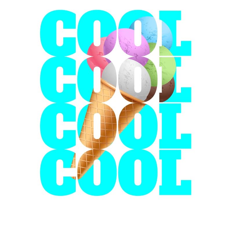 Cool Cool Cool Cool Eistüte Eiscreme