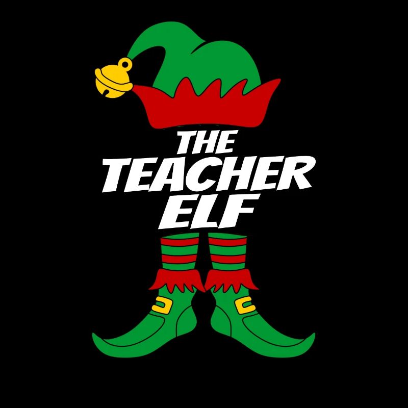 Le professeur Elf Lehrer Ugly Christmas Design