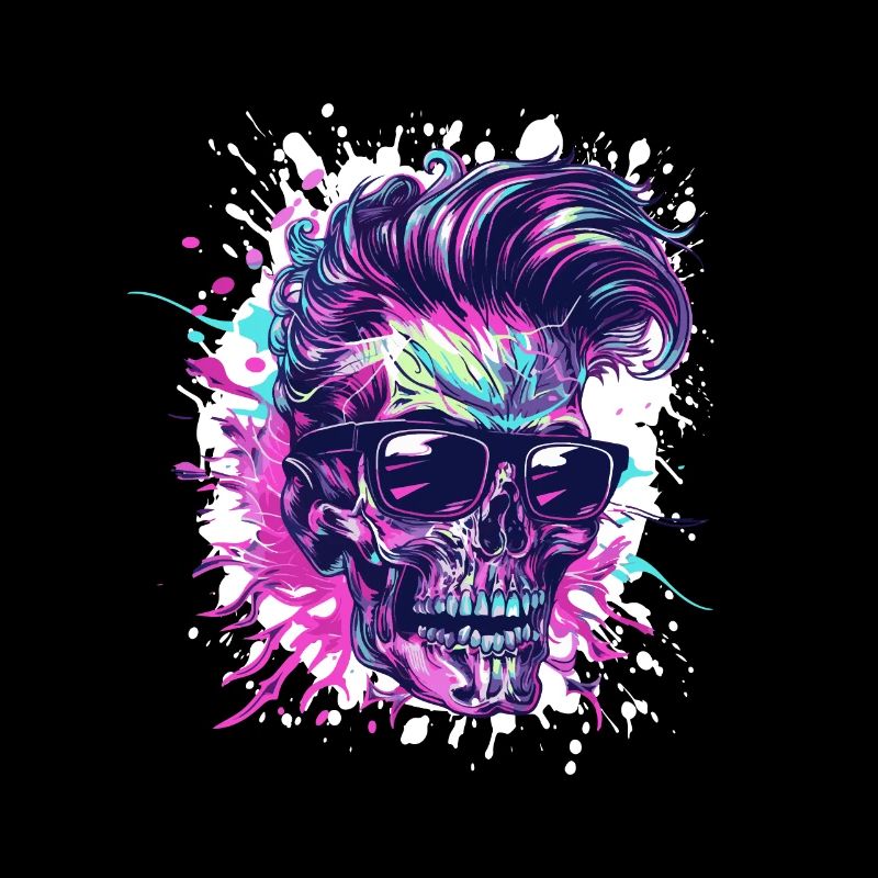 Techno Skeleton Party