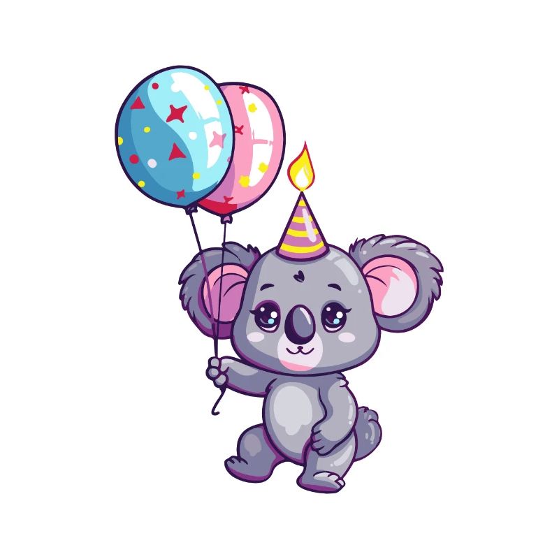 Koala Geburtstag Comic