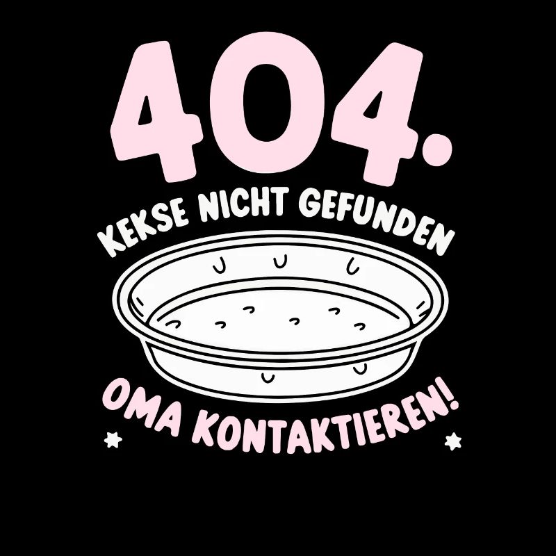 Kekse-Weg? Oma fragen! Lustige Idee Großmutter
