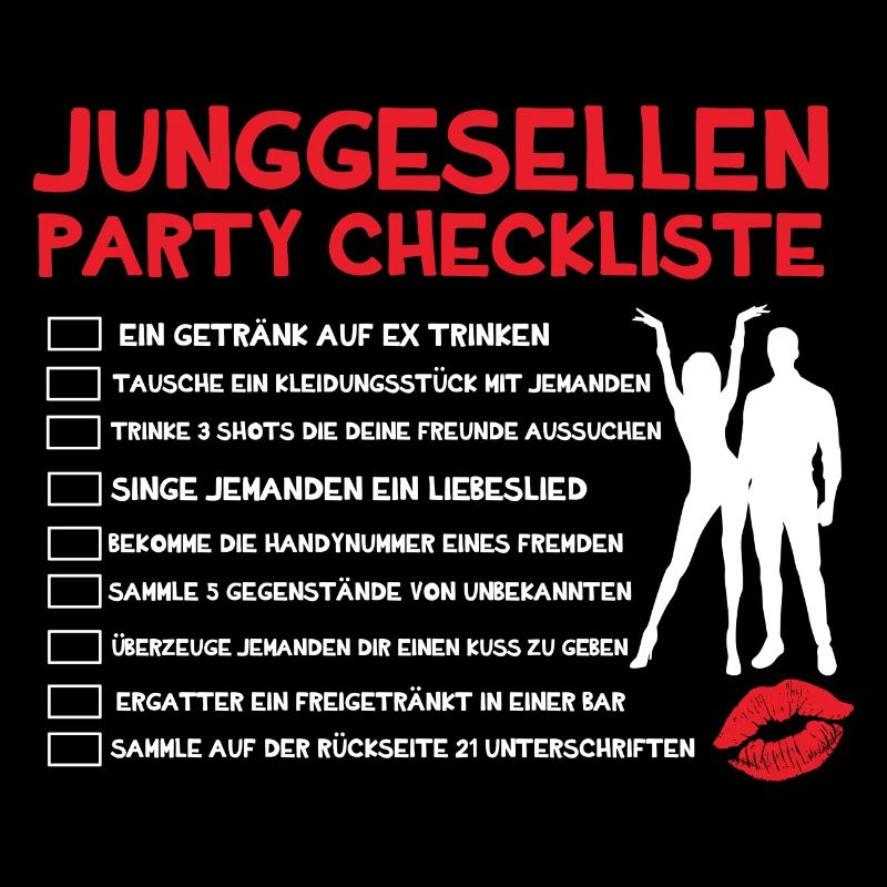 Groom Squad Junggesellenabschied Bräutigam
