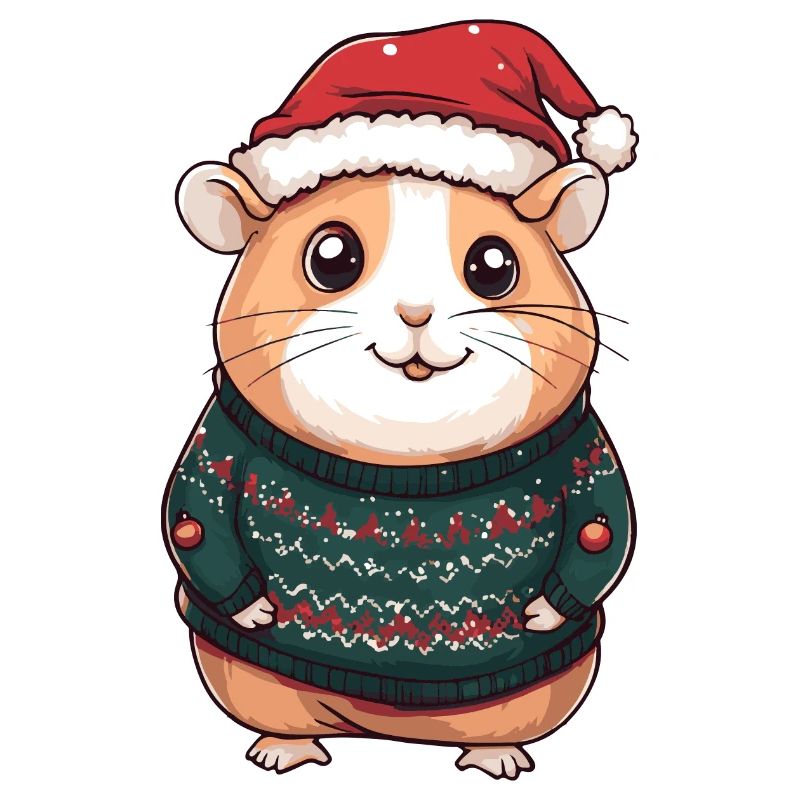 Hamster Christmas Comic