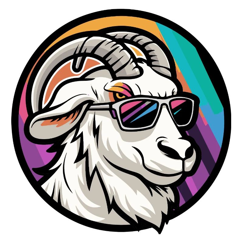 Mountain Goat Comic Cool Summer