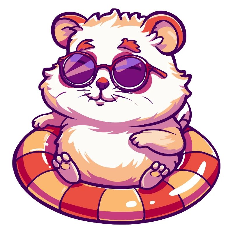 Hamster Bande Dessinée Cool