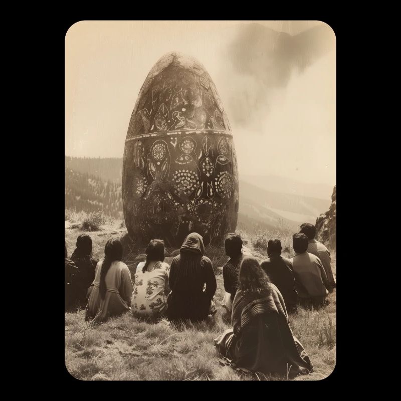 praise the egg monolith