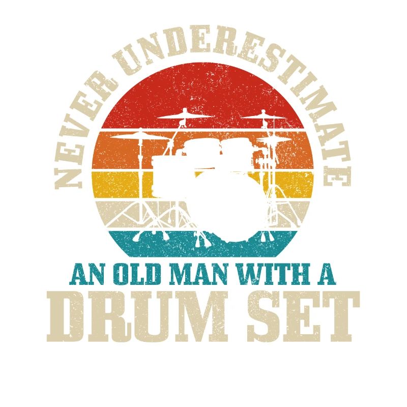 Drummer Drummer Gift Vintage