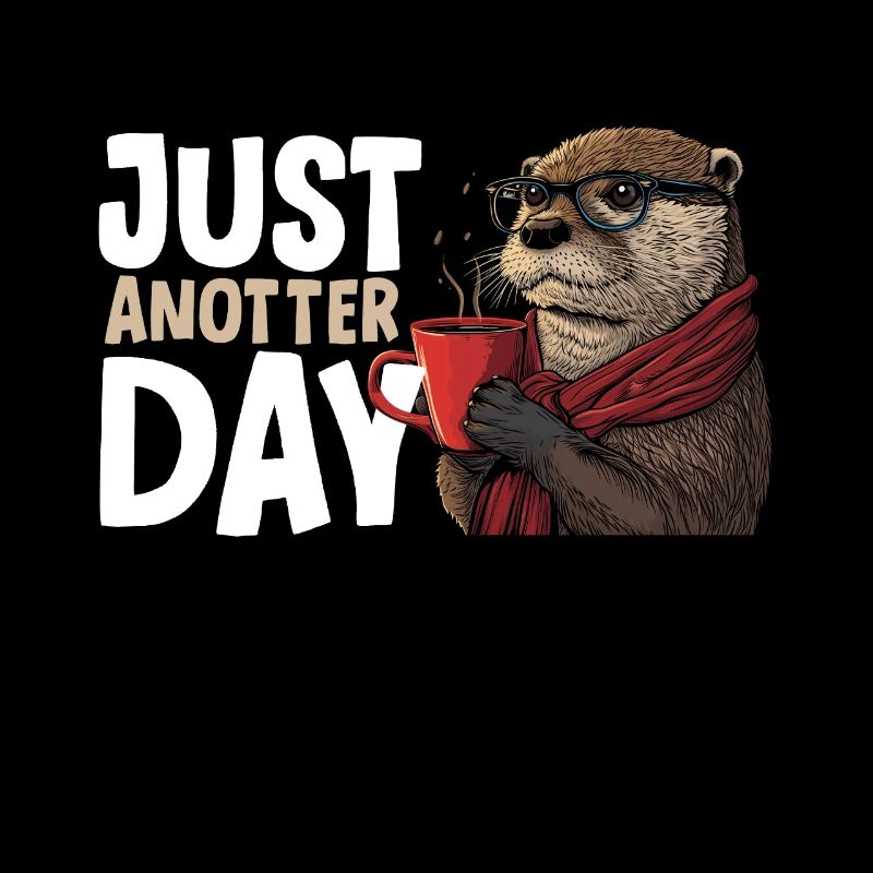 Otter Coffee Funny Gift