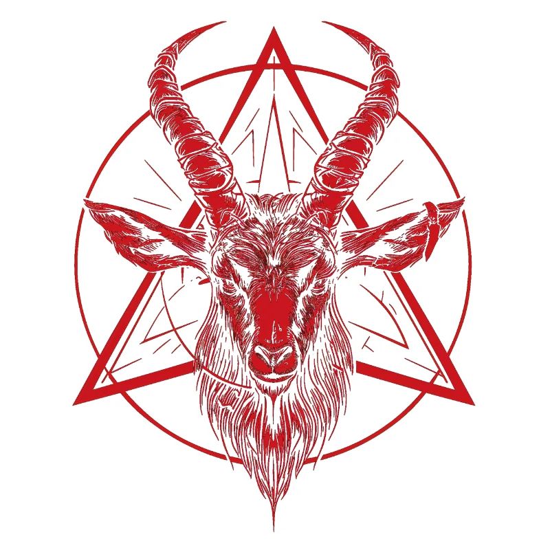 Ziege Baphomet