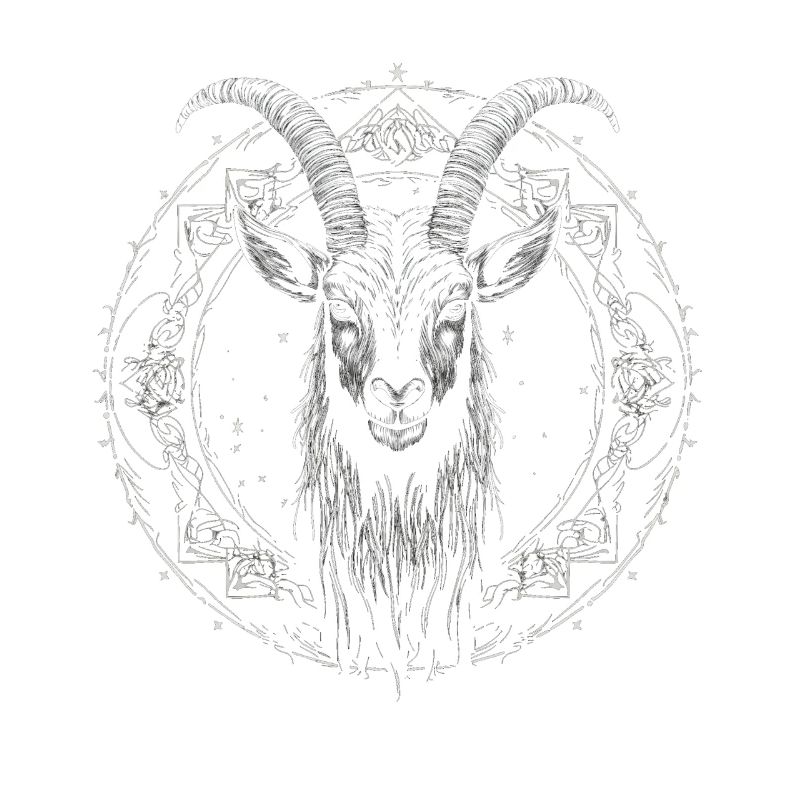 Ziege Baphomet