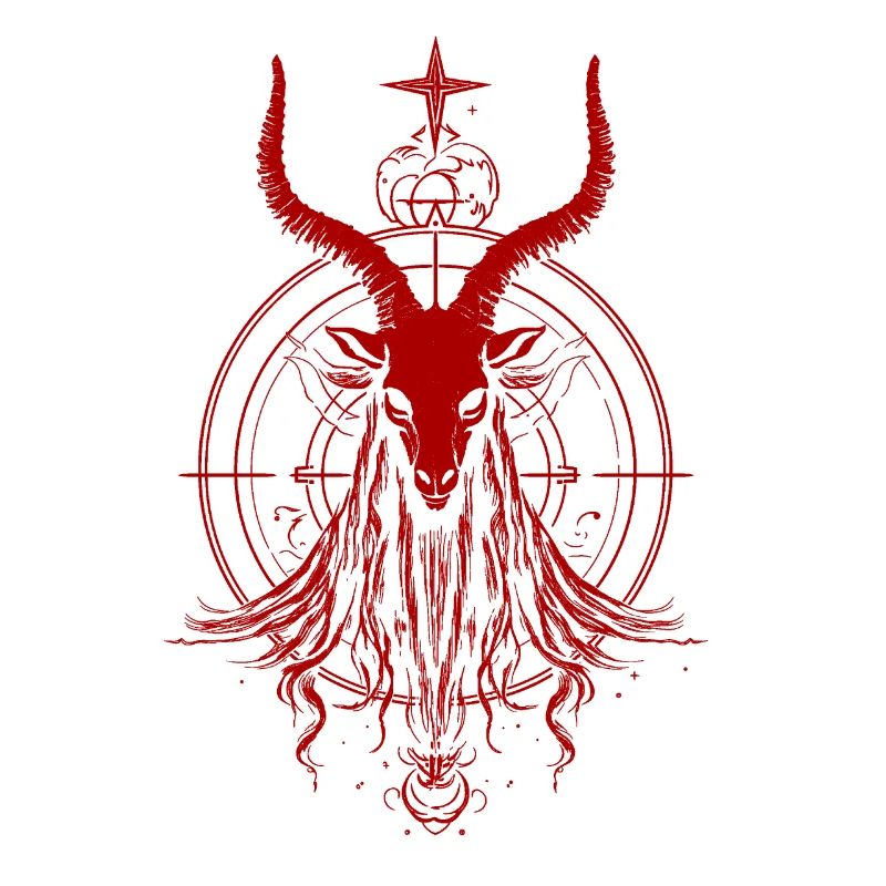 Ziege Baphomet