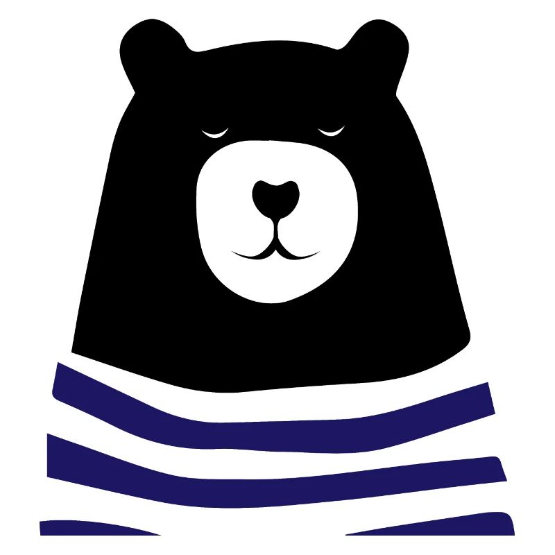 Bär in Pulli