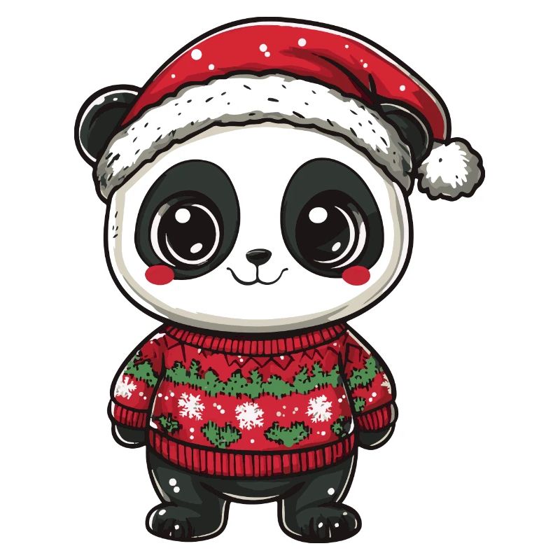 Bande dessinée de Noël Panda