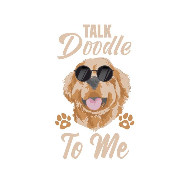 Parlez-moi de doodle doré maman chien