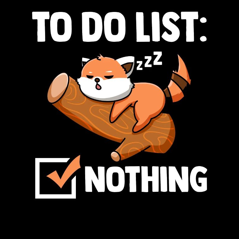 To do list nothing red pandas cute red panda