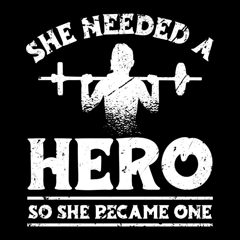 She needed a hero, so she herself became a hero.