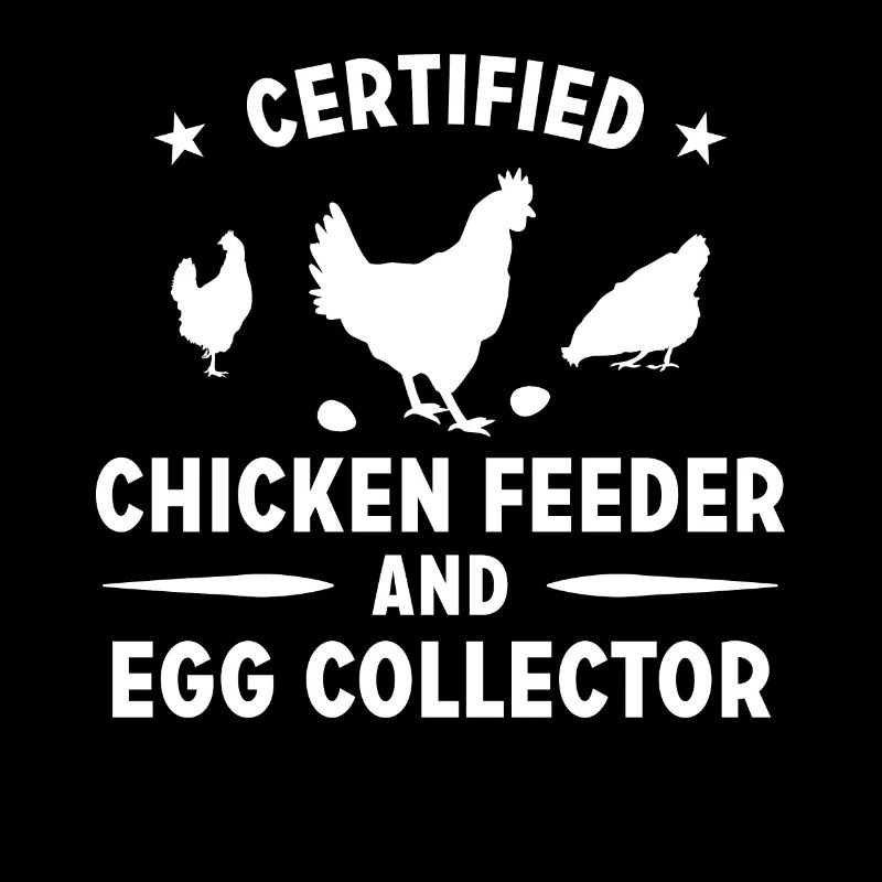 Certified Chicken Feeder and Egg Collector -