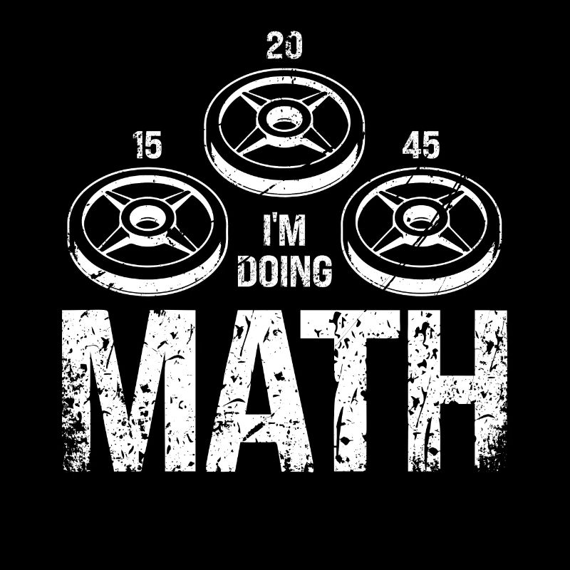 I do math -