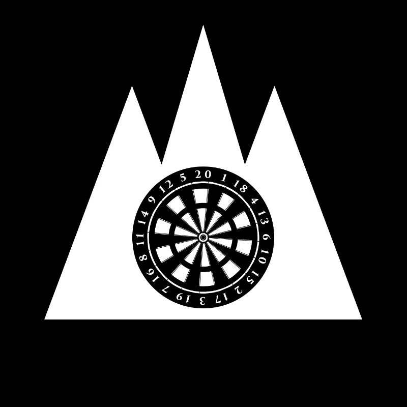 Triple triangle - dartboard -