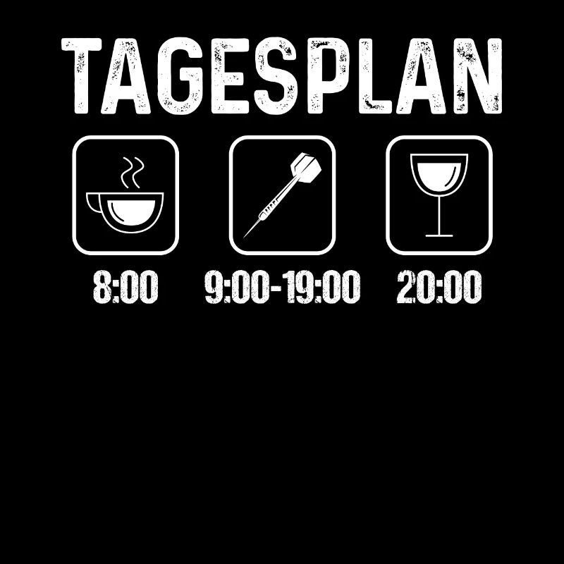 Tagesplan 1 - Dart -