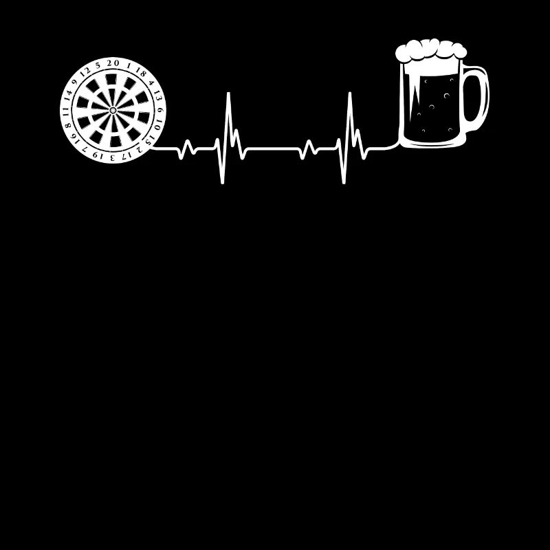 Bière - Palpitations cardiaques - Jeu de fléchettes -