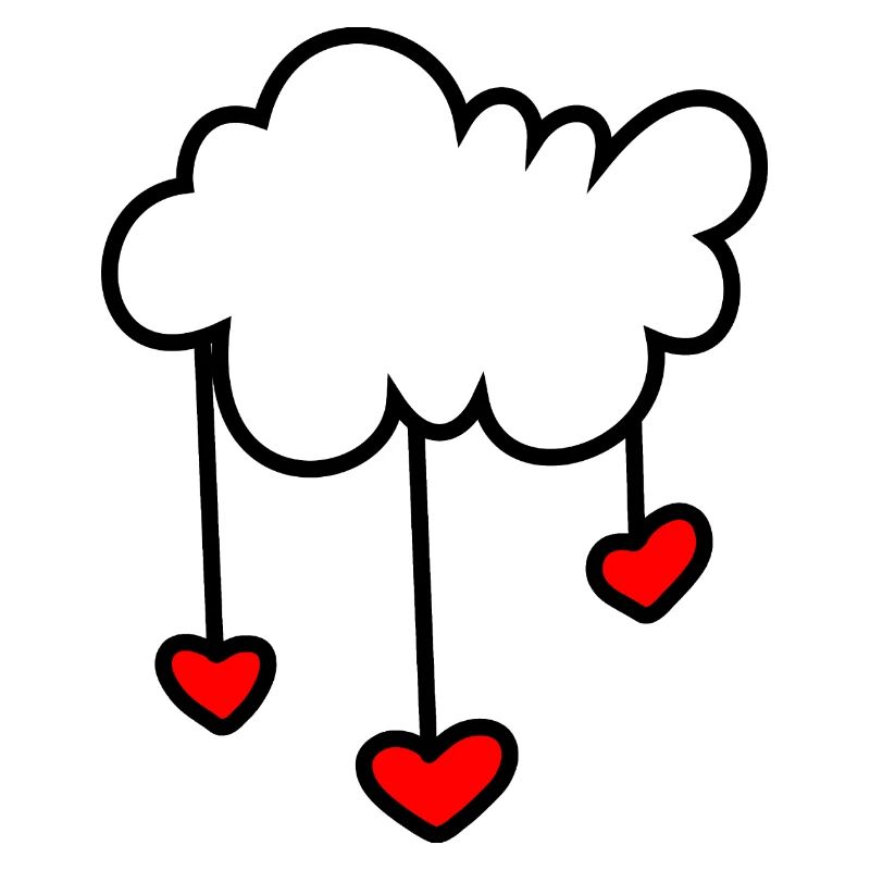 Cloud Heart Love