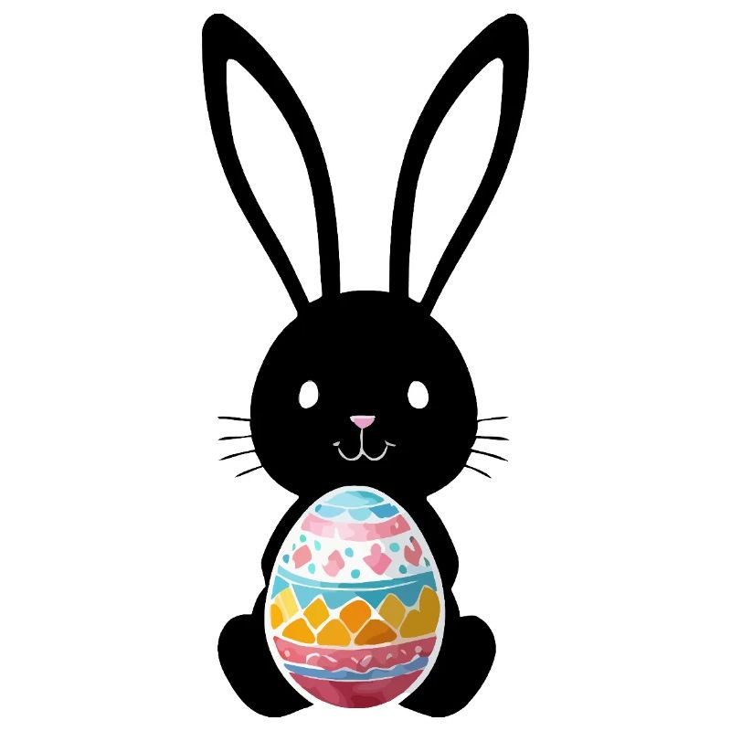Easter Bunny Easter Watercolor