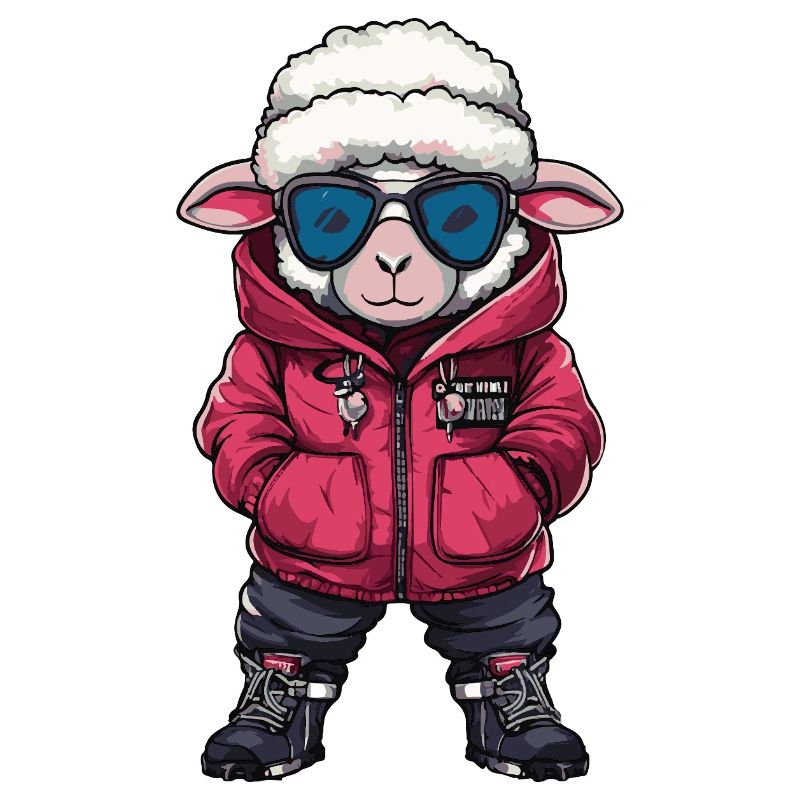 Sheep Cool Comic